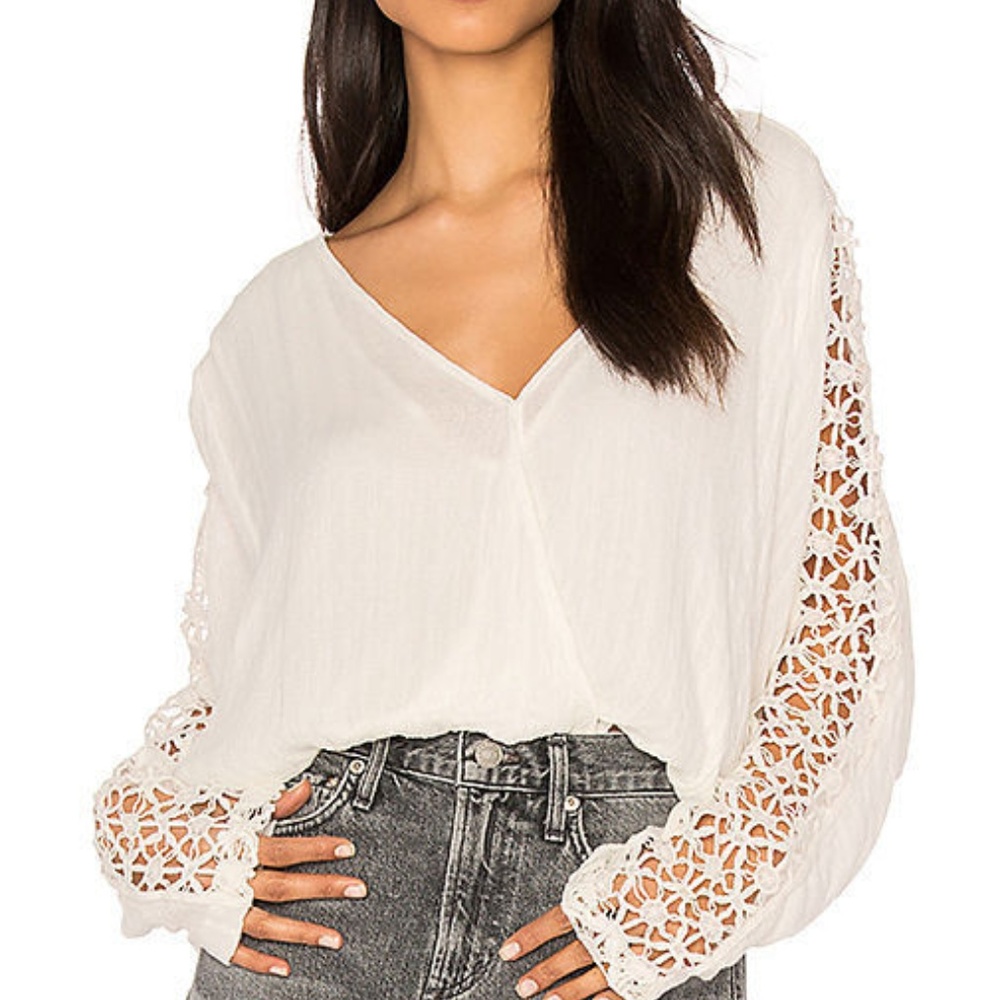 Free People Runaway Cropped Crochet-Detail